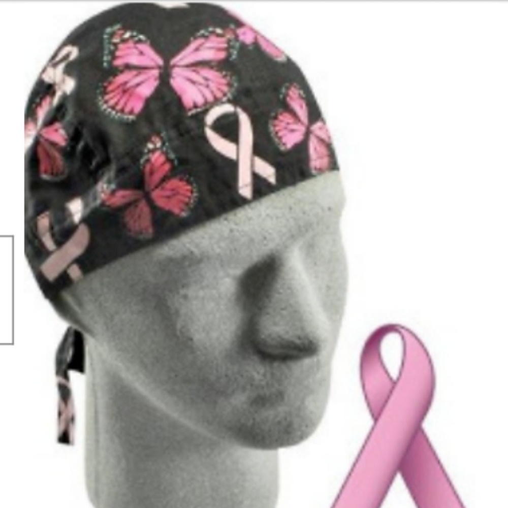 Breast Cancer butterflies Bandana